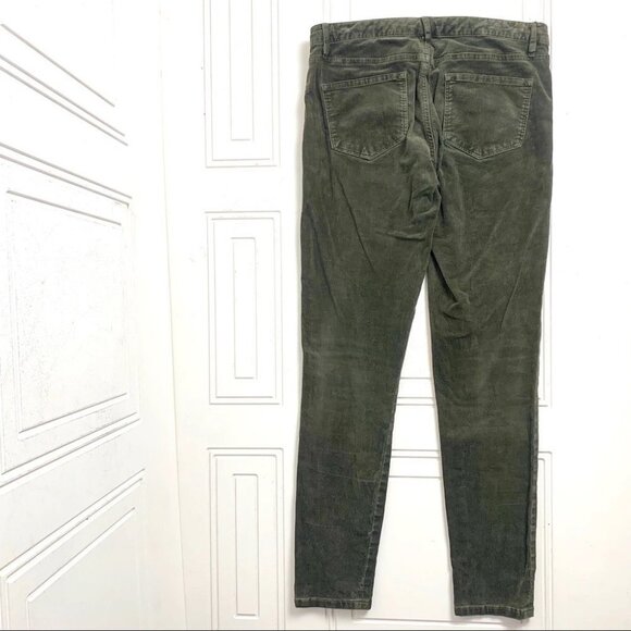 CLUB  MONACO CORDUROY IN DARK GREEN COLOUR - Picture 9 of 12